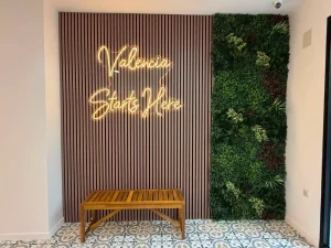 be lockers valencia zona bienvenida photocall centro valencia